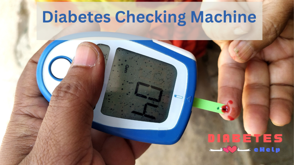 Diabetes Checking Machine